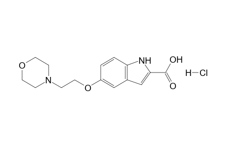 5-[(2-Morpholin-4-yl)ethoxy]-1H-indole-2-carboxylic acid hydrochloride
