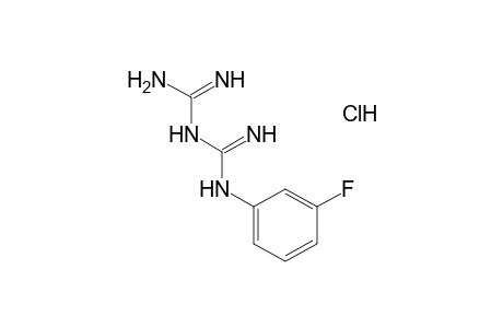 1-(m-fluorophenyl)biguanide, monohydrochloride