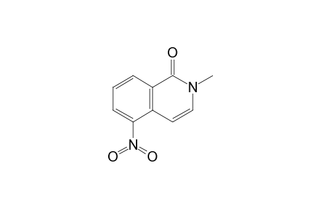 2-Methyl-5-nitro-1(2H)-isoquinolinone