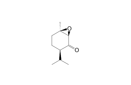 3-ISOPROPYL-6-METHYL-7-OXABICYCLO-[4.1.0]-HEPTAN-2-ON
