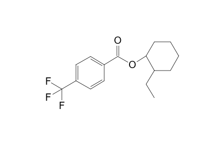 4-Trifluoromethylbenzoic acid, 2-ethylcyclohexyl ester