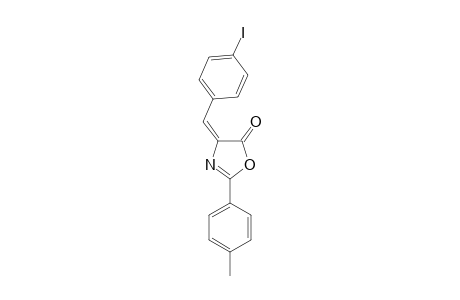 (4E)-4-(4-Iodobenzylidene)-2-(4-methylphenyl)-1,3-oxazol-5(4H)-one