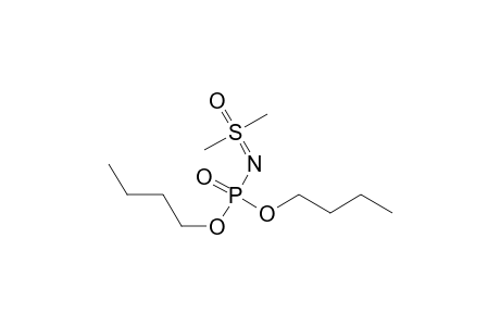 Sulfoximine, N-(dibutoxyphosphinyl)-S,S-dimethyl-