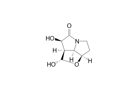 (+)-(1R,5AS,7S,7AR,7BR)-1,7-DIHYDROXY-6-OXAOCTAHYDRO-2H-CYCLOPENTA-[GH]-PYRROLIZIN-2-ONE