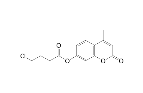 7-hydroxy-4-methylcoumarin, 4-chlorobutyrate