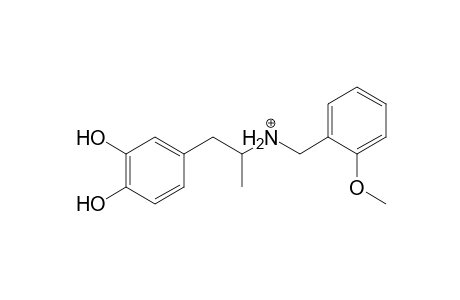 3,4-DMA-NBOMe-M (O,O-bis-demethyl-glucuronide) isomer 2 MS3_1