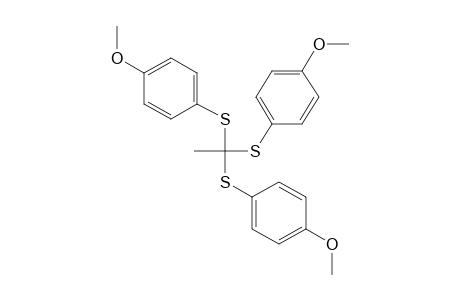 trithioorthoacetic acid, tris(p-methoxyphenyl)ester