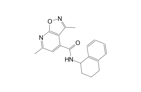 isoxazolo[5,4-b]pyridine-4-carboxamide, 3,6-dimethyl-N-(1,2,3,4-tetrahydro-1-naphthalenyl)-