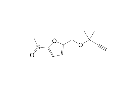 .alpha.,.alpha.-Dimethyl-5-(methylsulfinyl)-2-furfuryl propargyl ether