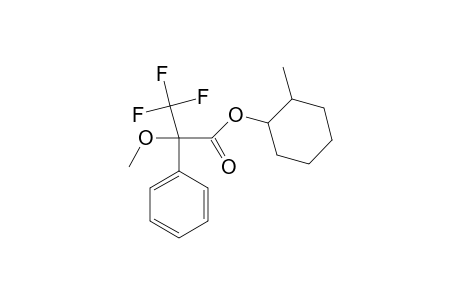 Benzeneacetic acid, .alpha.-methoxy-.alpha.-trifluoromethyl-, 2-methylcyclohexyl ester