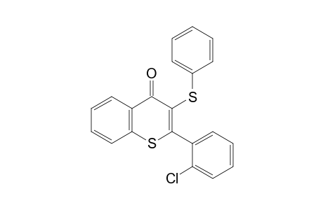 2-(2-Chlorophenyl)-3-(phenylthio)-4H-thiochromen-4-one