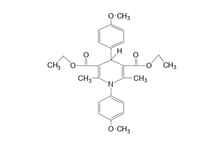 1,4-bis(p-methoxyphenyl)-1,4-dihydro-2,6-dimethyl-3,5-pyridinedicarboxylic acid, diethyl ester