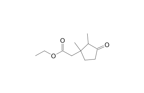 (E)-2-(1,2-DIMETHYL-3-OXOPENTENYL)-ETHANOIC-ACID,ETHYLESTER