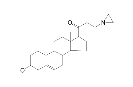 5-Pregnen-3.beta.-ol-21-[N-aziridylmethyl]-20-one