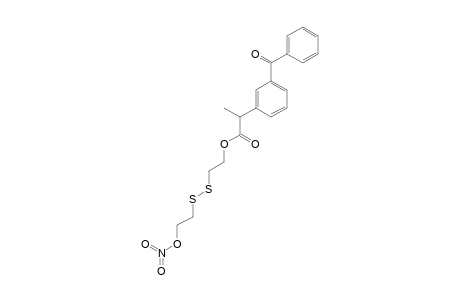 2-[[2-(NITROOXY)-ETHYL]-DISULFANYL]-ETHYL-2-(3-BENZOYLPHENYL)-PROPANOATE