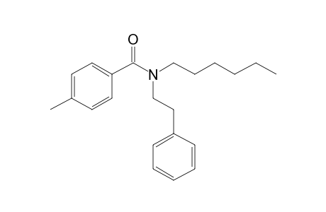 p-Toluylamide, N-(2-phenylethyl)-N-hexyl-