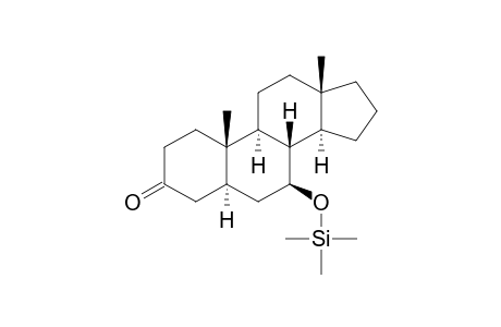 5.ALPHA.-ANDROSTAN-7.BETA.-OL-3-ONE-TRIMETHYLSILYL ETHER