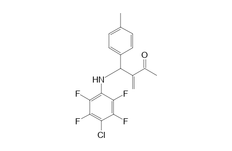 3-[(4-Chloro-2,3,5,6-tetrafluorophenylamino)-p-tolylmethyl]but-3-en-2-one