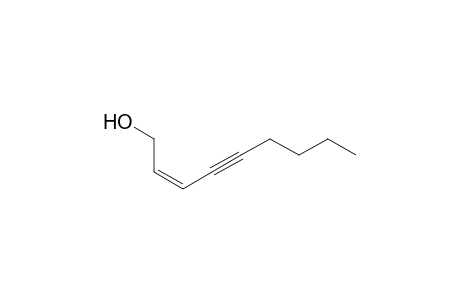 2-NONEN-4-YN-1-OL, (Z)-