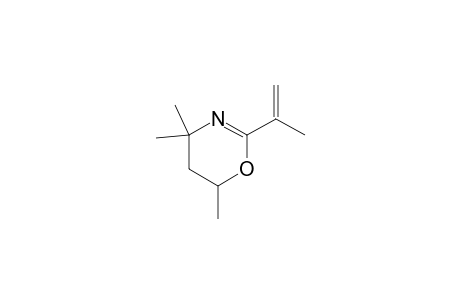 5,6-Dihydro-2-isopropenyl-4,4,6-trimethyl-4H-1,3-oxazine