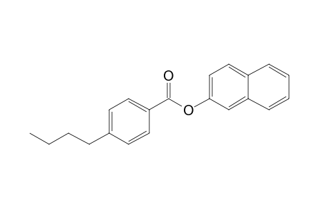 4-Butylbenzoic acid, 2-naphthyl ester