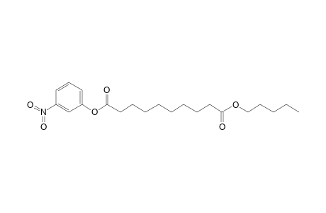 Sebacic acid, 3-nitrophenyl pentyl ester