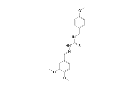 3,4-dimethoxybenzaldehyde N-(4-methoxybenzyl)thiosemicarbazone