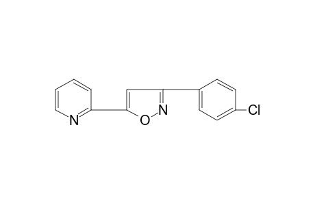 2-[3-(p-chlorophenyl)-5-isoxazolyl]pyridine