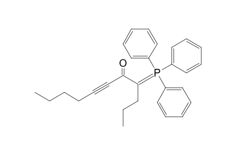 4-triphenylphosphoranylideneundec-6-yn-5-one