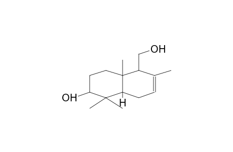 1-NAPHTALENEMETHANOL, 1,4,4a,5,6,7,8,8a-OCTAHYDRO-6-HYDROXY-2,5,5,8a-TETRAMETHYL-