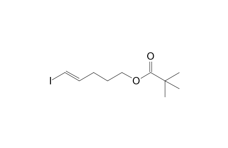 (E)-5-Iodo-4-pentenyl 2,2-dimethylpropionoate