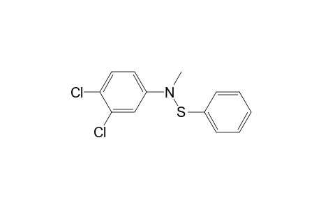 3, 4-Dichloro-N-methyl-N-(phenylthio)benzenamine