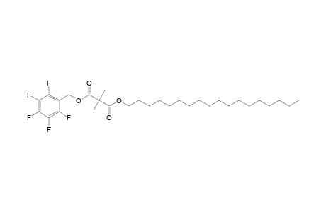 Dimethylmalonic acid, octadecyl pentafluorobenzyl ester