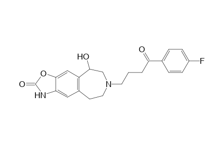 7-[4-(4-Fluorophenyl)-4-oxobutyl]-9-hydroxy-3,5,6,7,8,9-hexahydrooxazolo[4,5-h]-[3]benzazepin-2-one