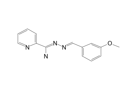 Pyridine-2-carboxamidine, N'-(3-methoxybenzylidene)amino-