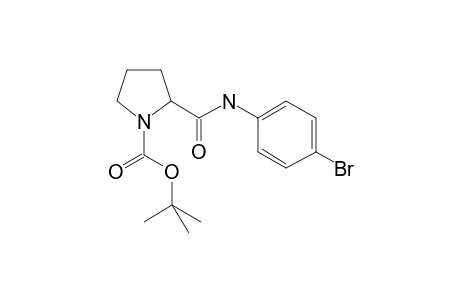 Pyrrolidine-1-carboxylic acid, 2-(4-bromophenylaminocarbonyl)-, tert-butyl ester