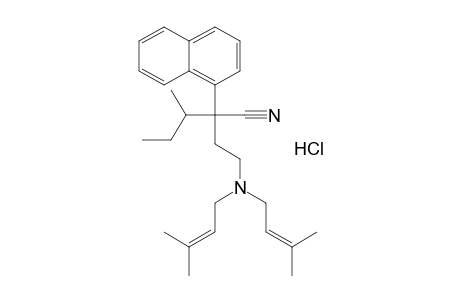 alpha-{2-[BIS(3-METHYL-2-BUTENYL)AMINO]ETHYL}-alpha-sec-BUTYL-1-NAPHTHALENEACETONITRILE, HYDROCHLORIDE