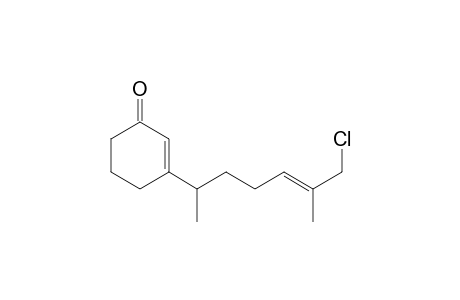 2-Cyclohexen-1-one, 3-(6-chloro-1,5-dimethyl-4-hexenyl)-, (E)-(.+-.)-