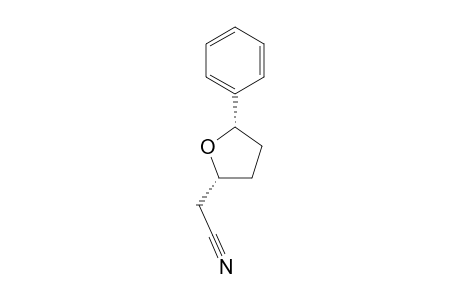 cis-(5-Phenyltetrahydrofuran-2-yl)acetonitrile