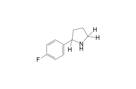 2-(p-Fluorophenyl)pyrrolidine