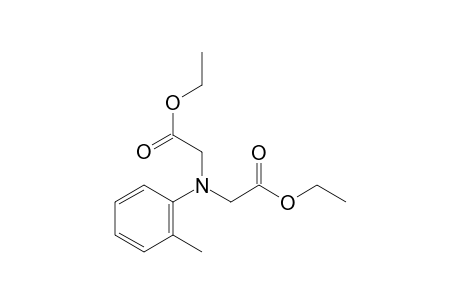 ethyl 2-(N-(2-ethoxy-2-oxo-ethyl)-2-methyl-anilino)acetate