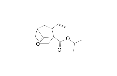 1-Isopropoxycarbonyl-7-vinylbicyclo[3.2.1]octan-8-one isomer