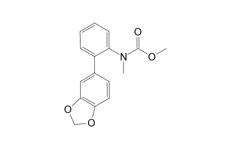 Methyl N-[2-(1,3-benzodioxol-5-yl)phenyl]-N-methyl-carbamate