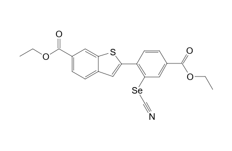 Ethyl 2-[4-(Ethoxycarbonyl)-2-cyanoselenophenyl][1]benzothiophene-6-carboxylate