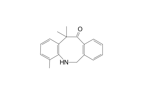 4,12,12-Trimethyl-5,6,11,12-tetrahydro-5H-dibenz[b,f]azocin-11-one