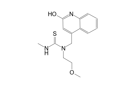 thiourea, N-[(2-hydroxy-4-quinolinyl)methyl]-N-(2-methoxyethyl)-N'-methyl-