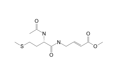 Methyl N-(N'-acetyl-L-methionyl)-.gamma.-aminocrotonate