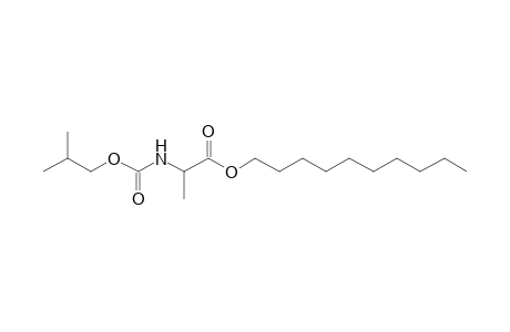 l-Alanine, N-isobutoxycarbonyl-, decyl ester