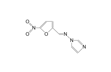 (E)-imidazol-1-yl-[(5-nitro-2-furyl)methylene]amine
