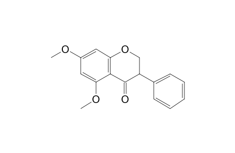 5,7-Dimethoxy-3-phenyl-4-chromanone